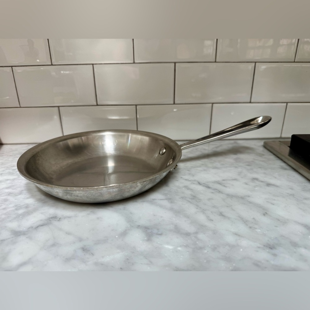 All-Clad 8.5 inch Stainless Steel Skillet Frying Pan No Lid